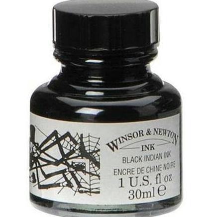

Drawing Inks - Black Indian Ink 30Ml Winsor & Newton