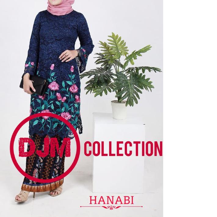 ☝ DJM> KEBAYA BRUKAT PREMIUM SET KEBAYA TUNIK MANOHARA - BRUKAT BORDIR TERBARU - BAJU KEBAYA PESTA ➣