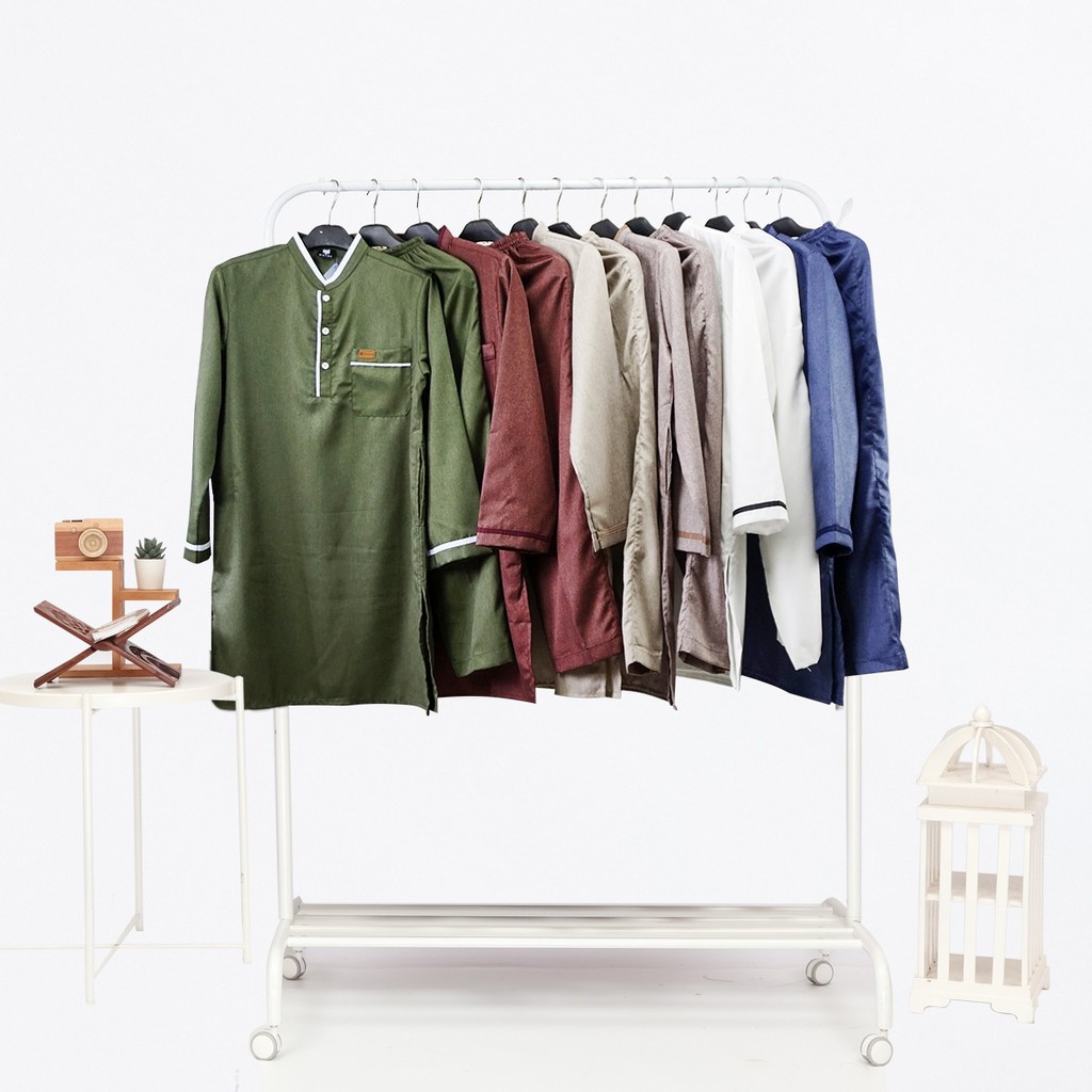 Baju Setelan Muslim Anak laki laki 8-14 tahun/Baju Koko Anak laki laki/gamis anak laki laki