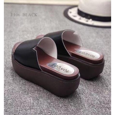 SANDAL SLIDE WEDGES FASHION ANINDIRA 106