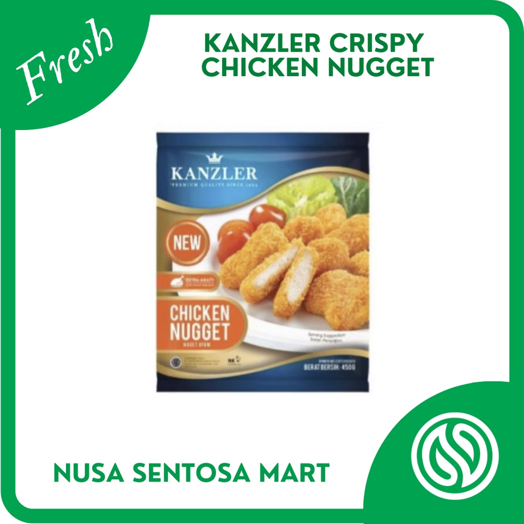 

Kanzler Crispy Chicken Nugget / Nugget Ayam - 450g