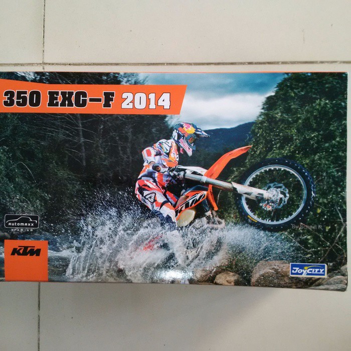 DISKON KTM 350 EXC-F 2014 Orange Trail Bike Joycity Premium