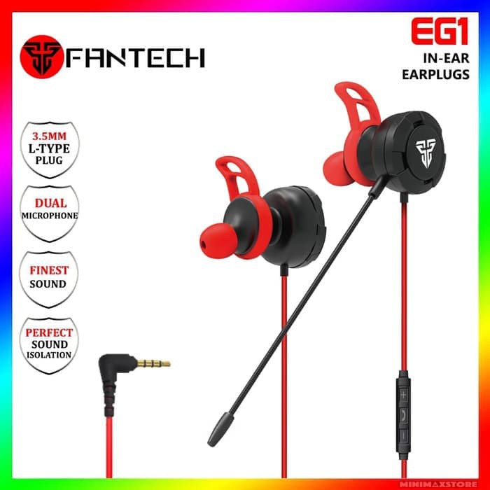 Headset Fantech EG-1 Earphone Gaming With Mic