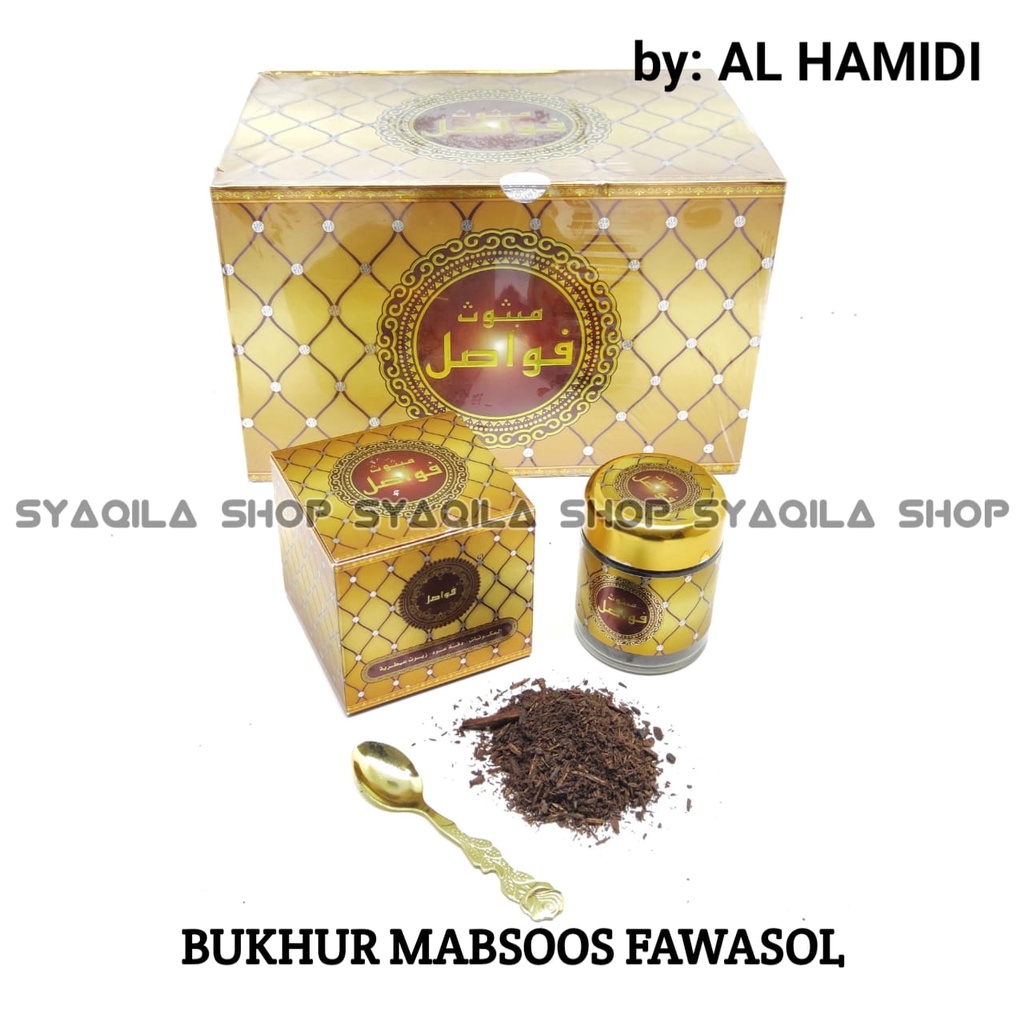 Bukhur Mabsoos Fawasol AL Hamidi Buhur Mabsus Faisal Bakhour Dupa Arab Ori Saudi