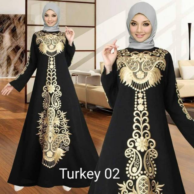 Abaya bordir balqis