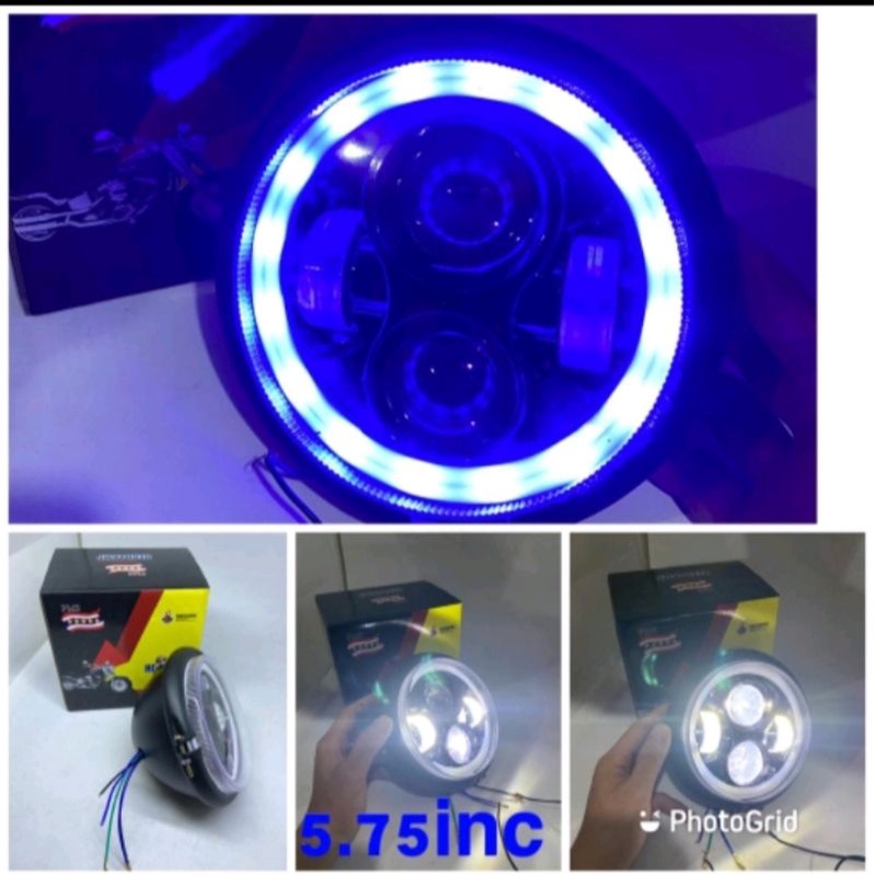 LAMPU DAYMAKER ANGEL EYE BLUE HK99