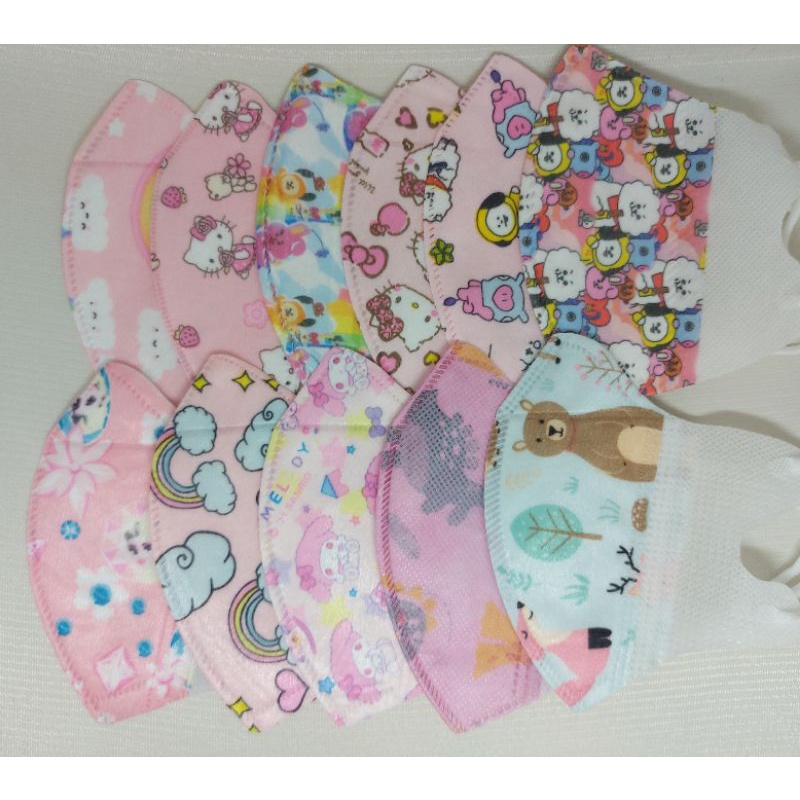 DUCKBILL anak 50pc 4-12thn MOTIF