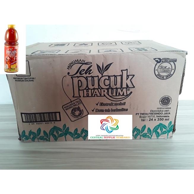 [ COD ] Teh Pucuk Harum [350ml / 24 botol / 1 karton] SALE Kode 406