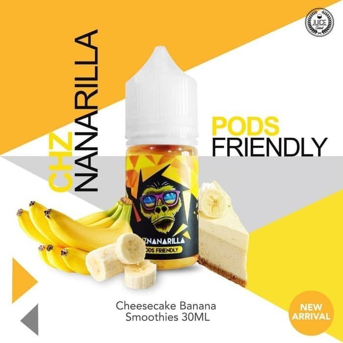 CHZNANARILLA PODS FRIENDLY LIQUID THE RILLA PODS CHZNANARILLA 30ML ORI