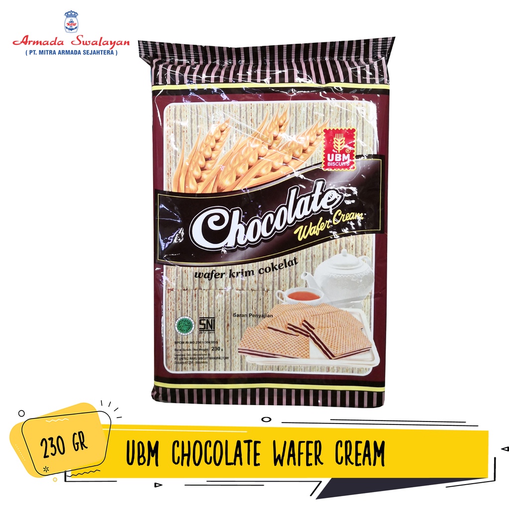 

UBM Wafer Cream 230g