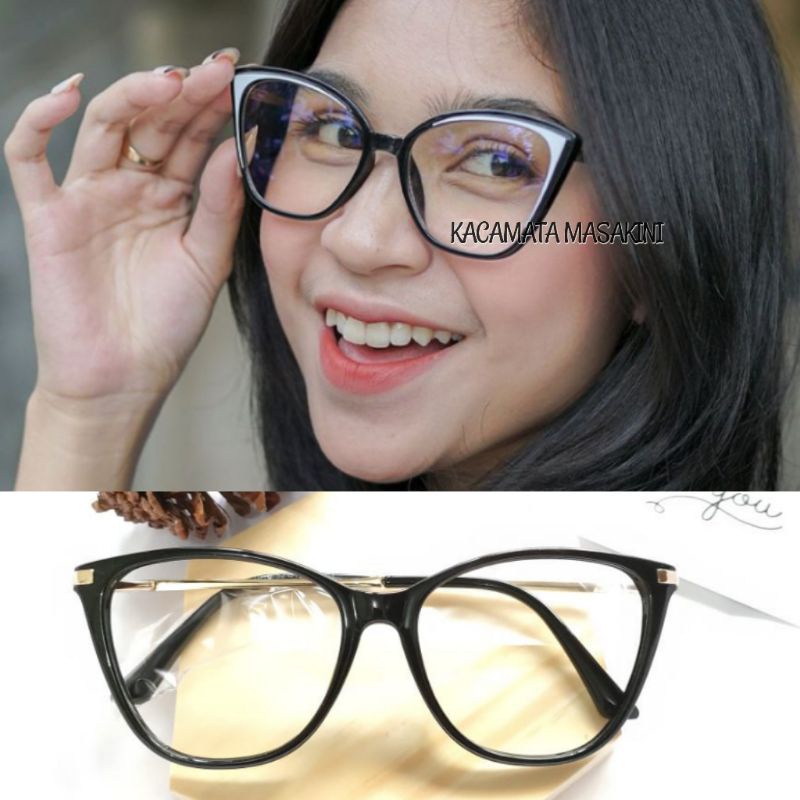 KACAMATA MINUS WANITA ANTIRADIASI PHOTOCROMIC 1018 TERLARIS