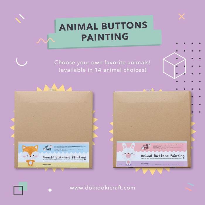 

Penawaran Spesial Animal Buttons Painting Craft Kit - DIY - Kerajinan Tangan Anak Terlaris