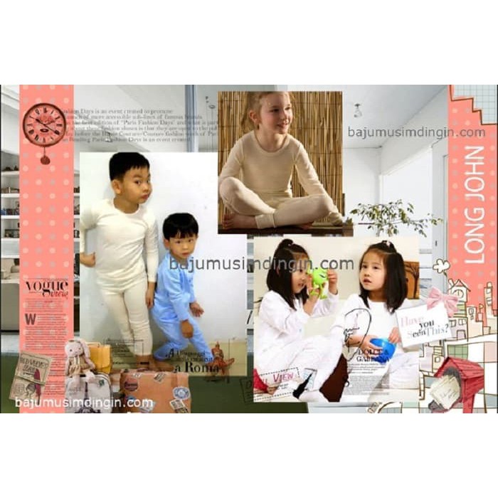 Longjohn Anak Pria Longjohn Anak Cewek Baju Musim Dingin Longjohn Anak Pria Longjohn Anak Cewek Baju Musim Dingin