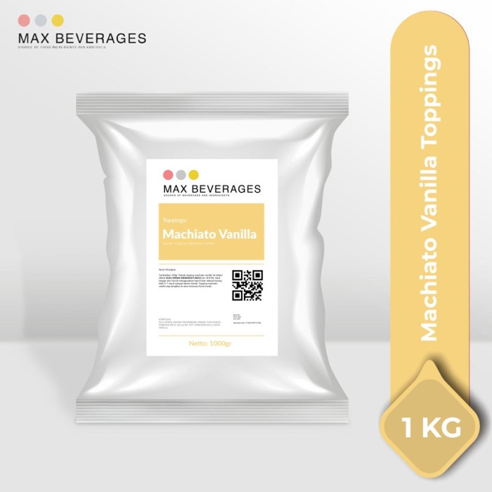 

(BISA COD) [1KG] PREMIX/BUBUK TOPPING MACHIATO VANILLA