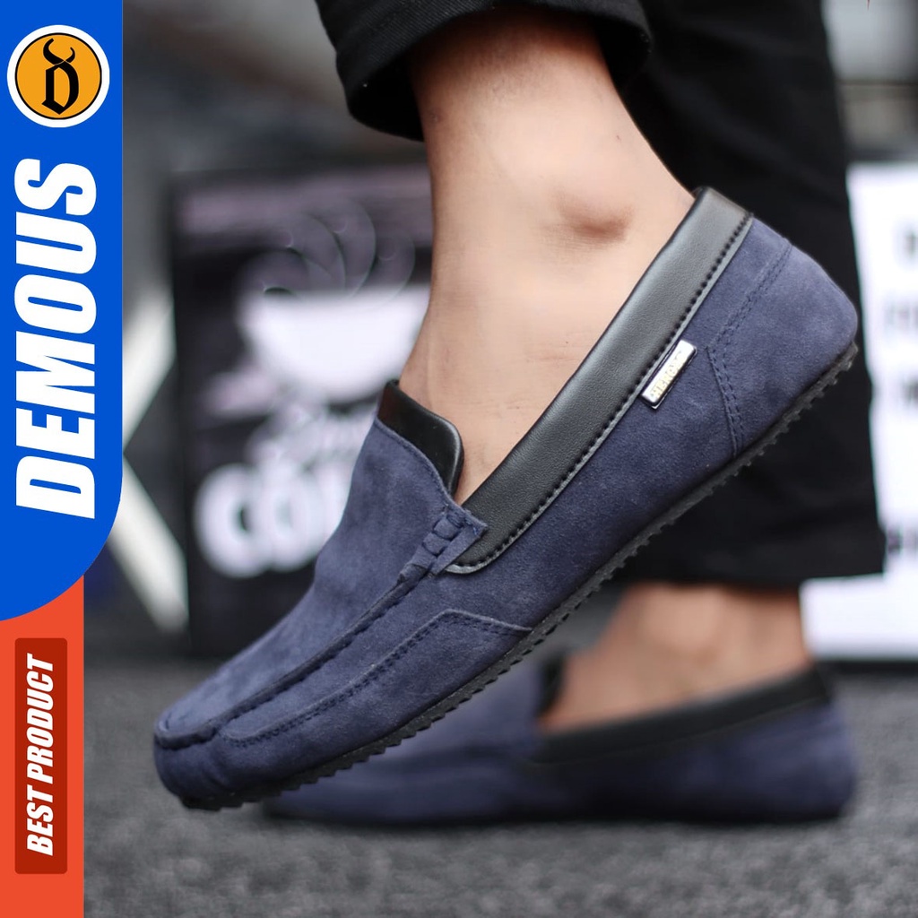 DEMOUS KILIAN - Sepatu Slip On Pria Casual