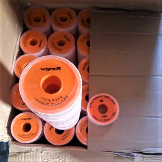 Seal tape JUMBO VIPER 19mm x 0,2mm x 15m sealtape besar siltip jumbo 19x0.2x15m SEALTIP siltep pipa