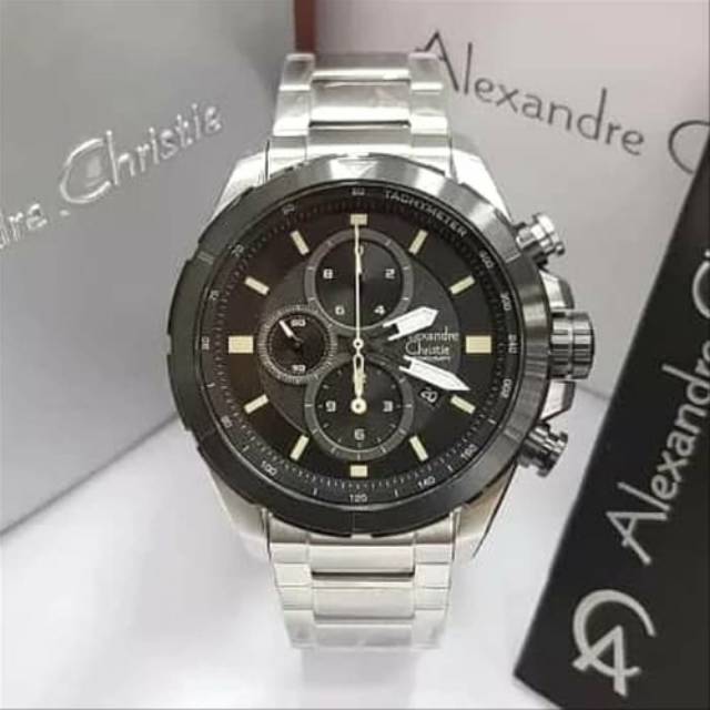 JAM TANGAN PRIA ALEXANDER CHRISTIE  6508-MC
