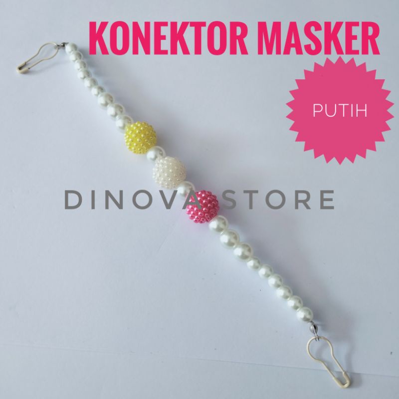 KONEKTOR masker MUTBERI MIX 3WARNA/pengait masker