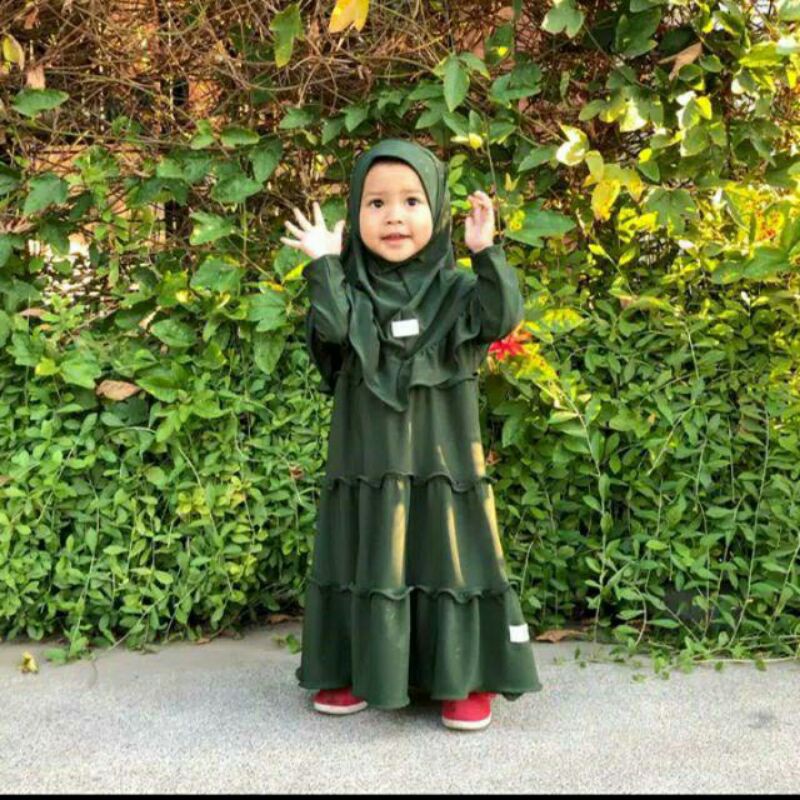 gamis kids murah/ fashion muslim anak nadia kids/uzi olshop