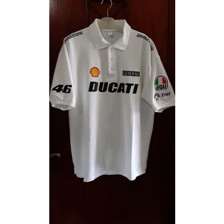 KAOS DUCATI POLO KAOS KERAH JUMBO SIZE 5XL DUCATI
