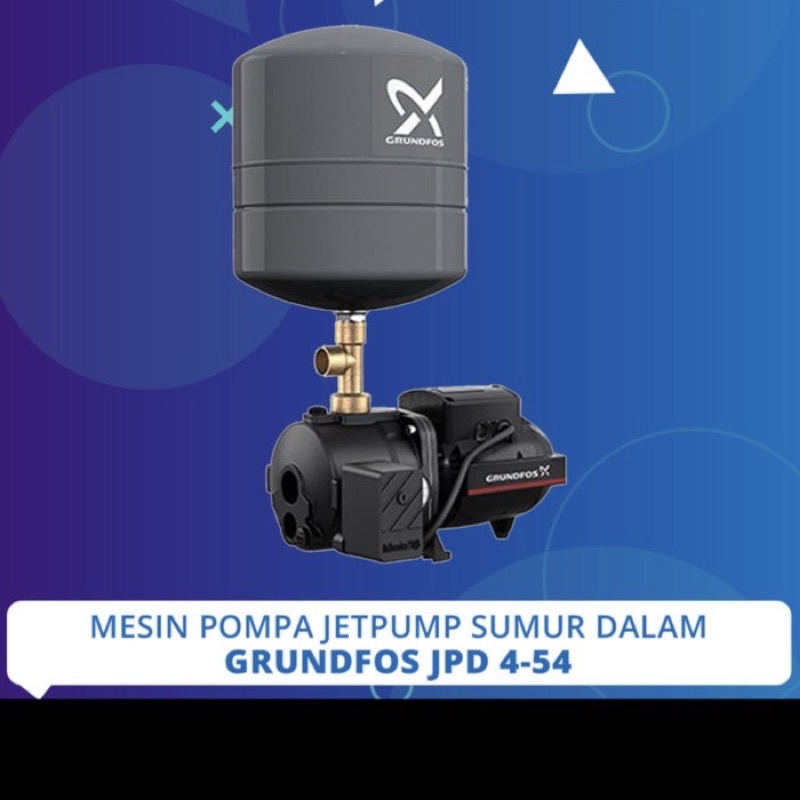 Pompa Air Jet Pump GRUNDFOS JPD 4 - 54 PT V / Grundfos JP Basic 4