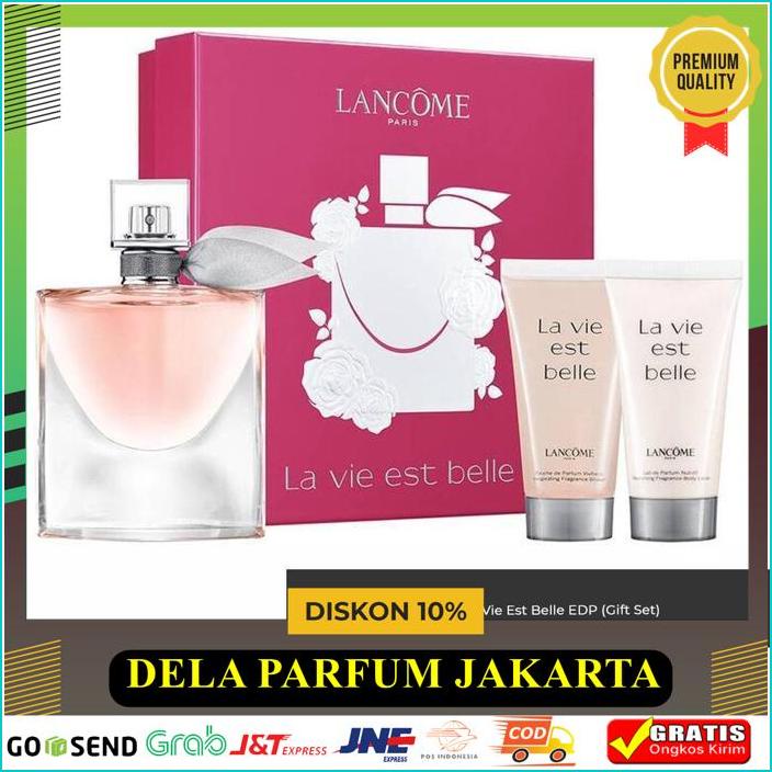 LANCOME LA VIE EST BELLE EDP - PARFUM ORIGINAL GIFT SET ASLI IMPORT 