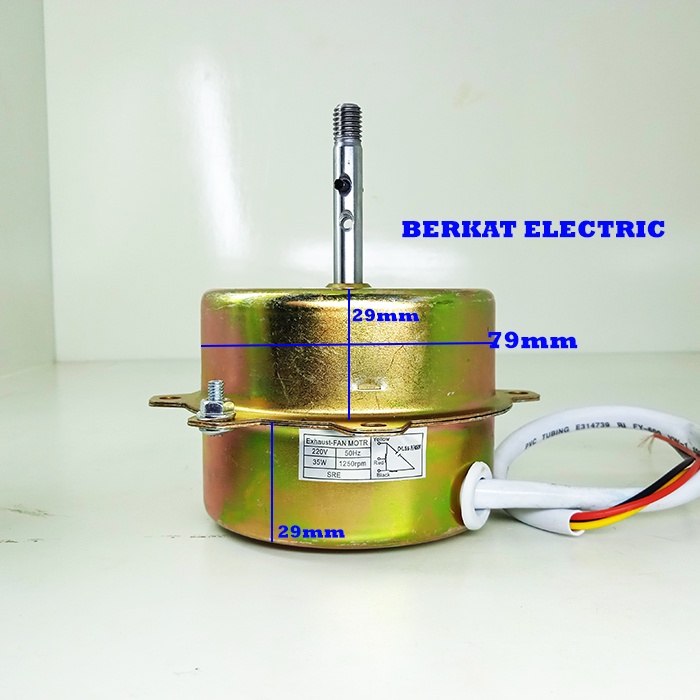 MOTOR DINAMO EXHAUST FAN MASPION ( TINS )