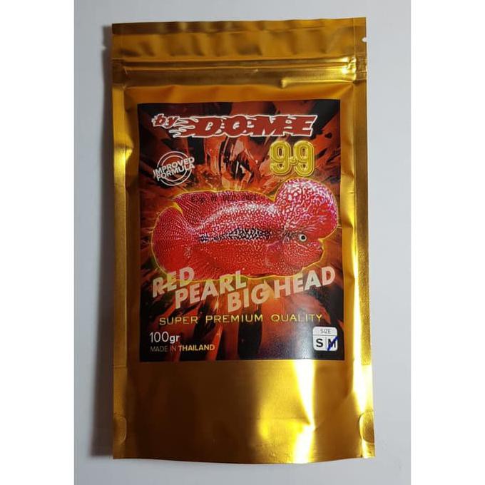 

Makanan ikan Pellet / Pelet Louhan / lohan 9.9 size M 100gr
