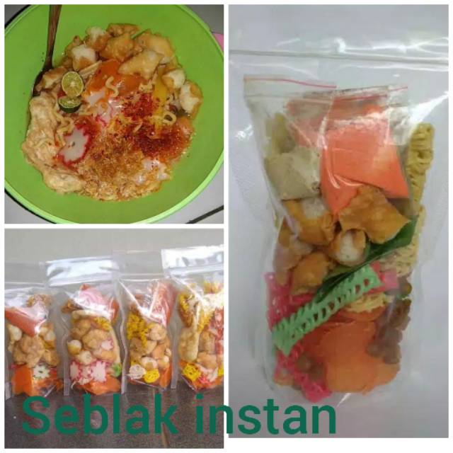 

Seblak instan jeletot