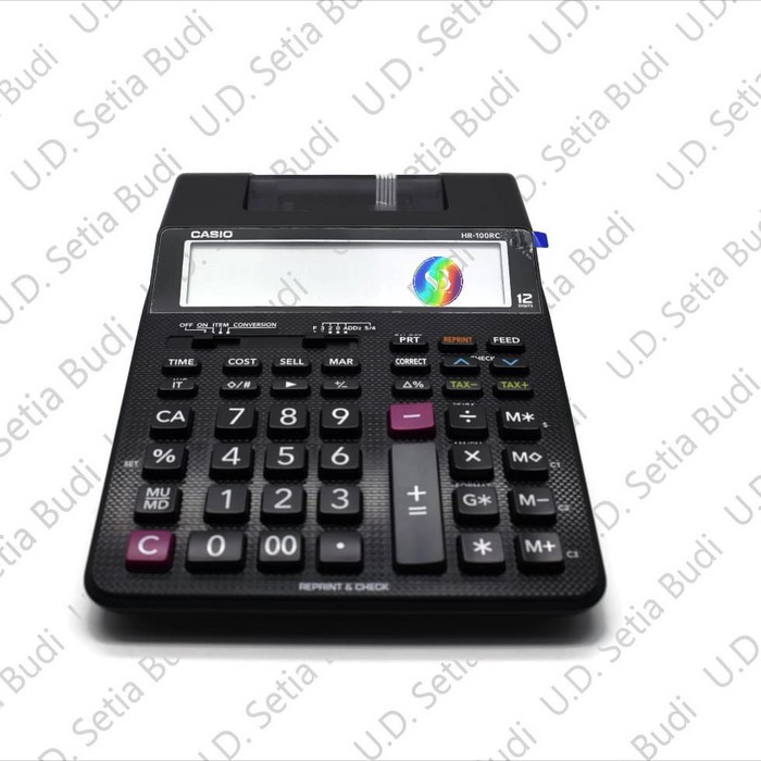 

Terbaru Kalkulator Printing Casio HR-100RC Asli dan Bergaransi Garansi