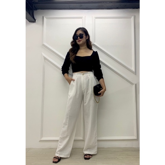 JOSHIN Geewoni Kulot Pants - Celana Casual Wanita Dewasa