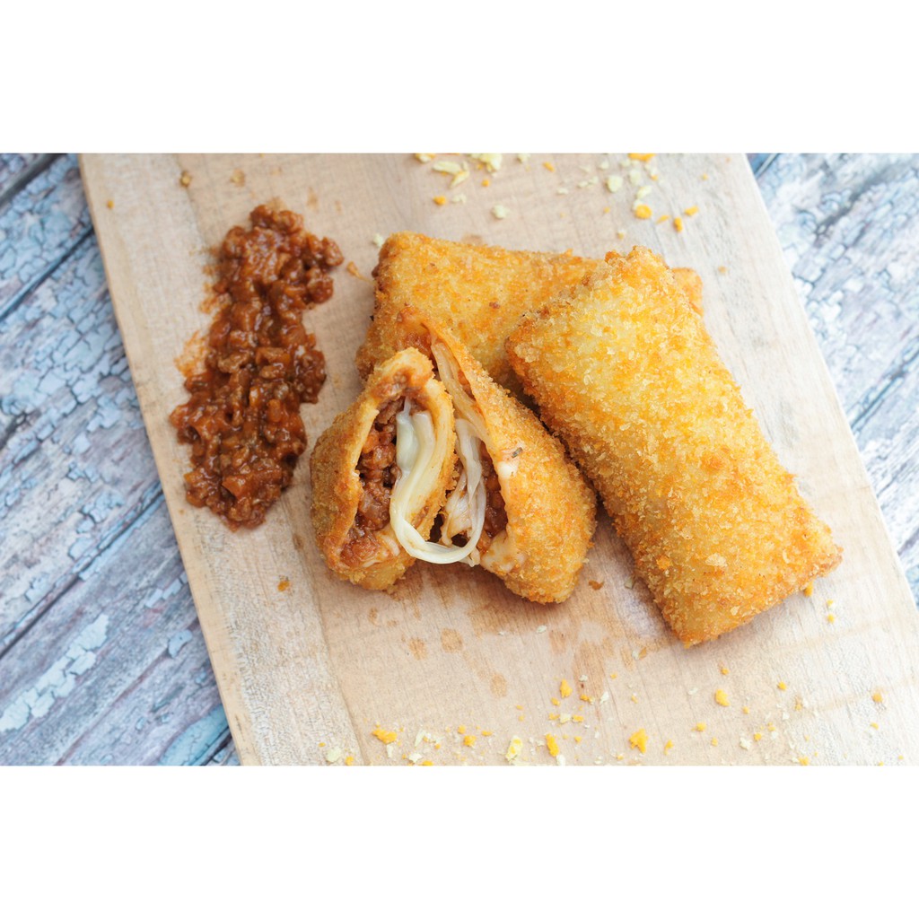

Cheesy 'O Nice (risoles bolognaise mozarella) ready to eat