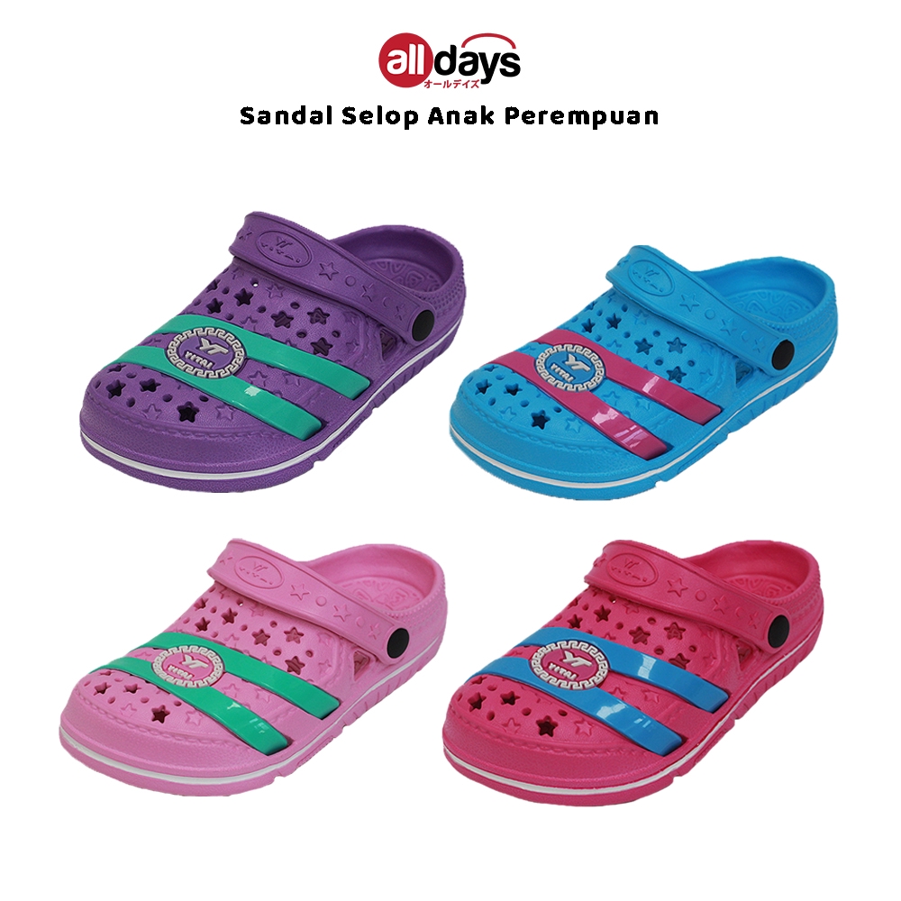 Alldays YT ~ Sandal Selop Anak Perempuan YT-331 Size 25-30