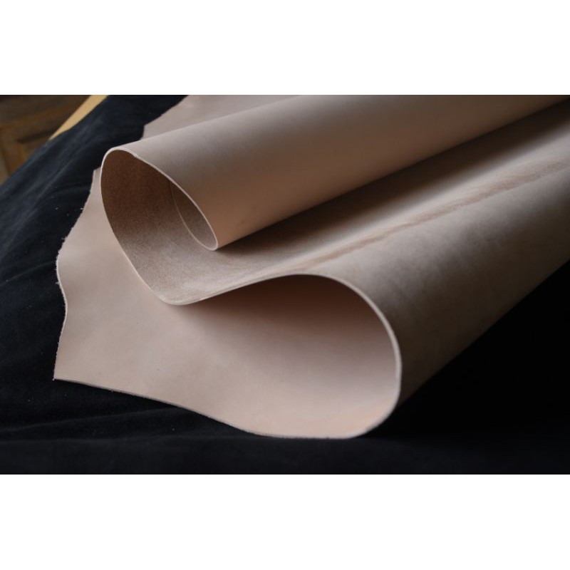 kulit sapi veegtan natural tebal 1.4-1.6 mm