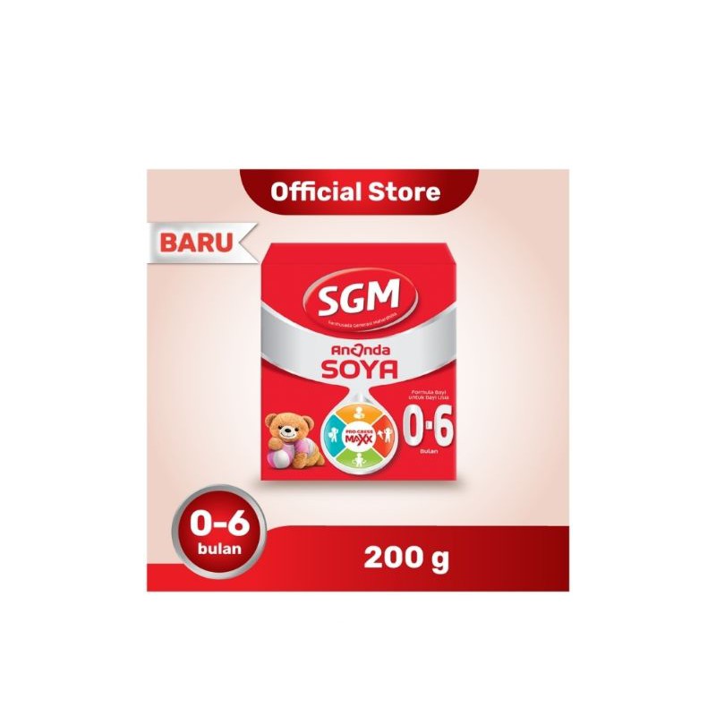 

SGM Ananda SOYA 1 Susu Formula bayi 0-6bulan 200gr