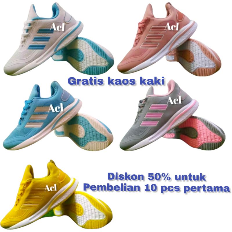 Sepatu Sneakers Sepatu Olahraga Wanita / Sepatu Senam Sepatu Zumba / Sepatu Aerobik Sepatu Aerostree