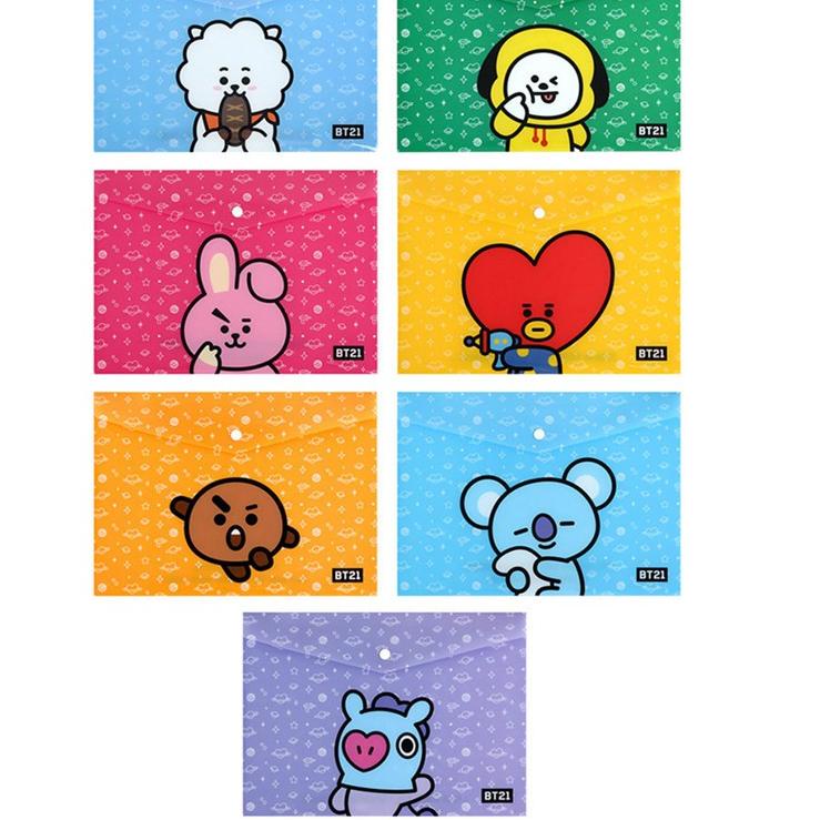 

[PRODUK 06CNP] PAKET PERLENGKAPAN BT21 BANGTANBOYS ALAT TULIS SET BT21 ALAT TULIS BT21 AZR