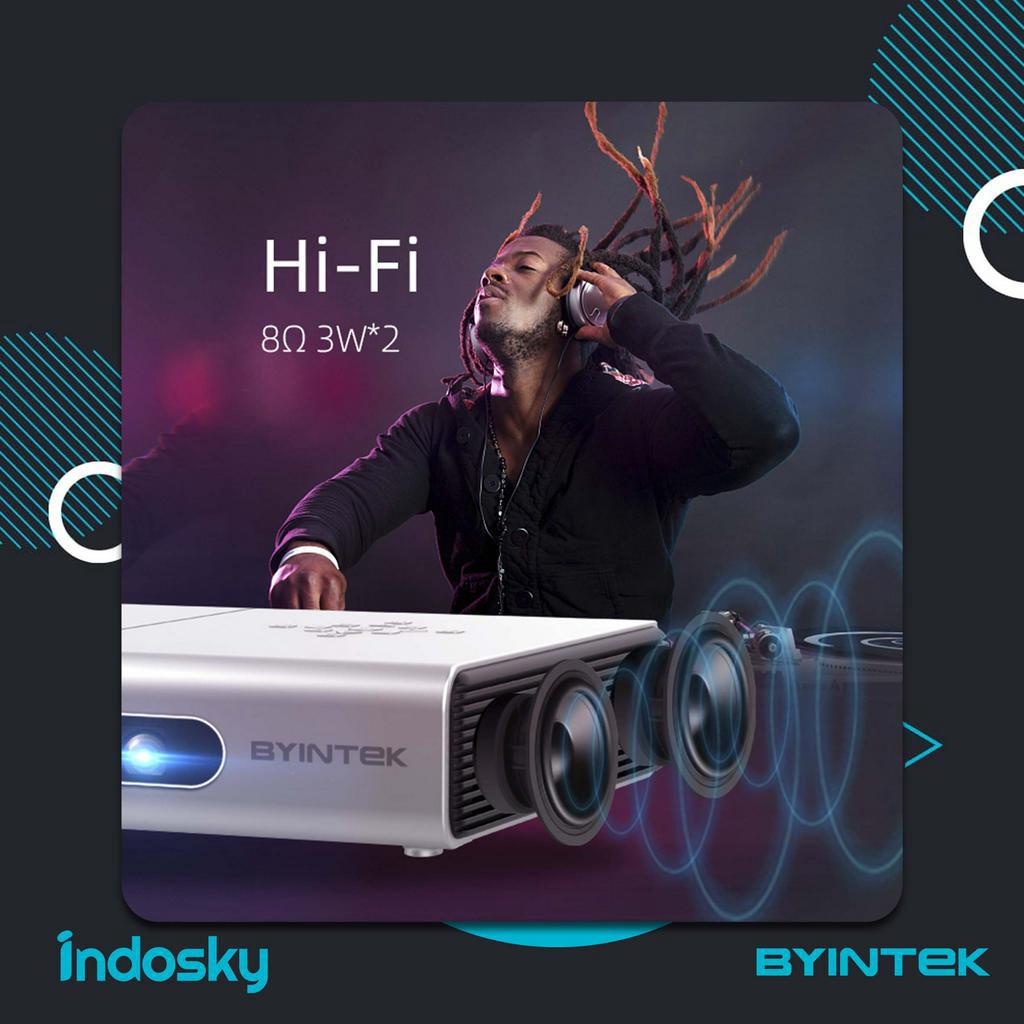 [GARANSI 1 TAHUN] Proyektor U50 Pro | Original Full HD | Byintek U50 Pro | Proyektor Mini Original | Projector Original | Proyektor Mini | Proyektor HD | Proyektor Portable | Proyektor Byintek | Projector Original | Pusat Proyektor Indonesia