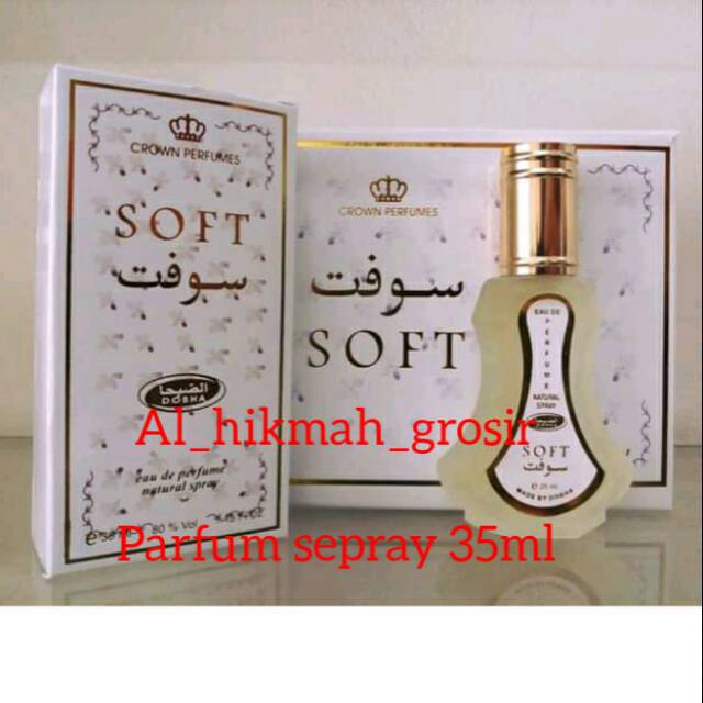 Parfum 35ml aroma SOFT merk dobha parfum Unisex Eau de parfume