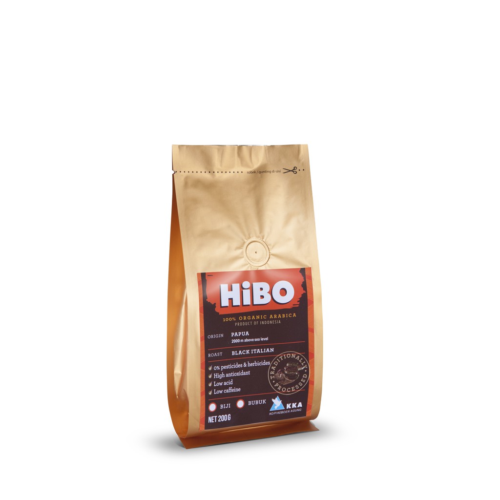 

HIBO Organic Black Italian Coffee (Bubuk)