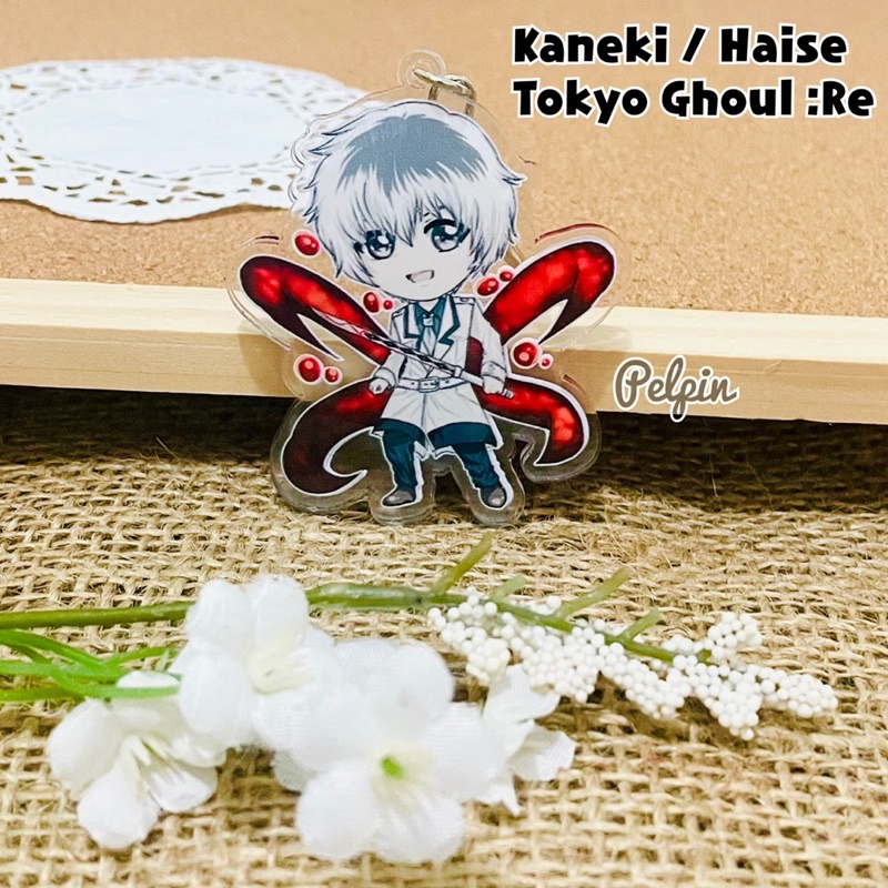 gantungan kunci tokyo ghoul re haise kaneki ken juuzou shuzuya toru mutsuki urie bening keychain