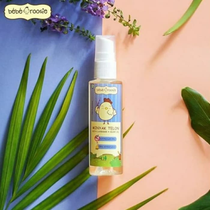 Bebe Roosie Telon Lavender Oil 60ml BEBE ROSIE Minyak Telon Spray with lavender+olive oil 60 ml