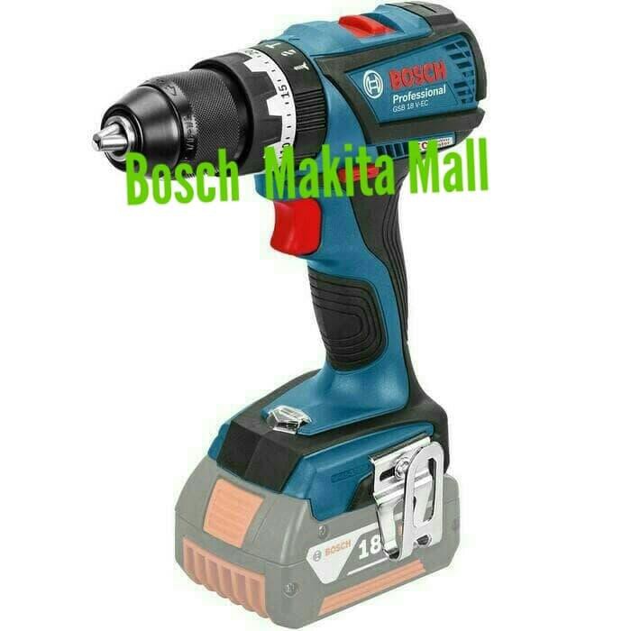 Bosch GSB 18 V-EC Mesin Bor Tembok Beton Kayu Besi GSB18V-EC Origin