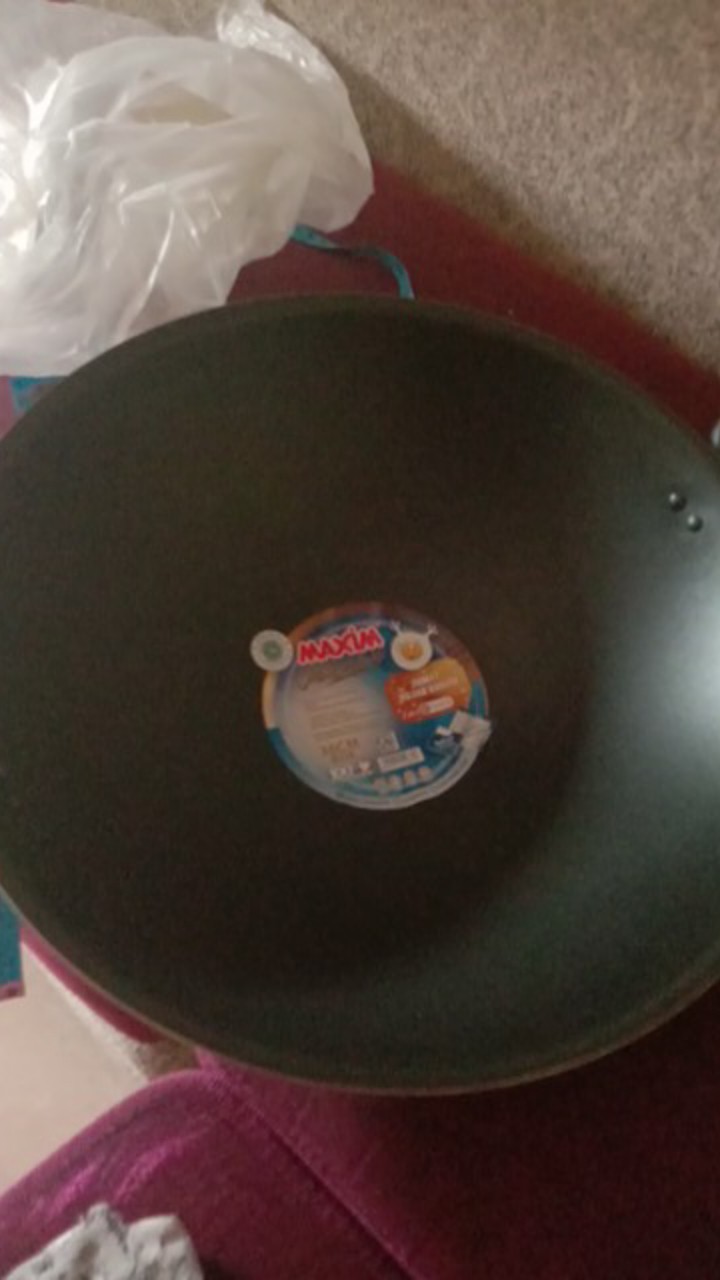 Maxim Valentino Wok  Anti Lengket 36 Cm Wajan Penggorengan