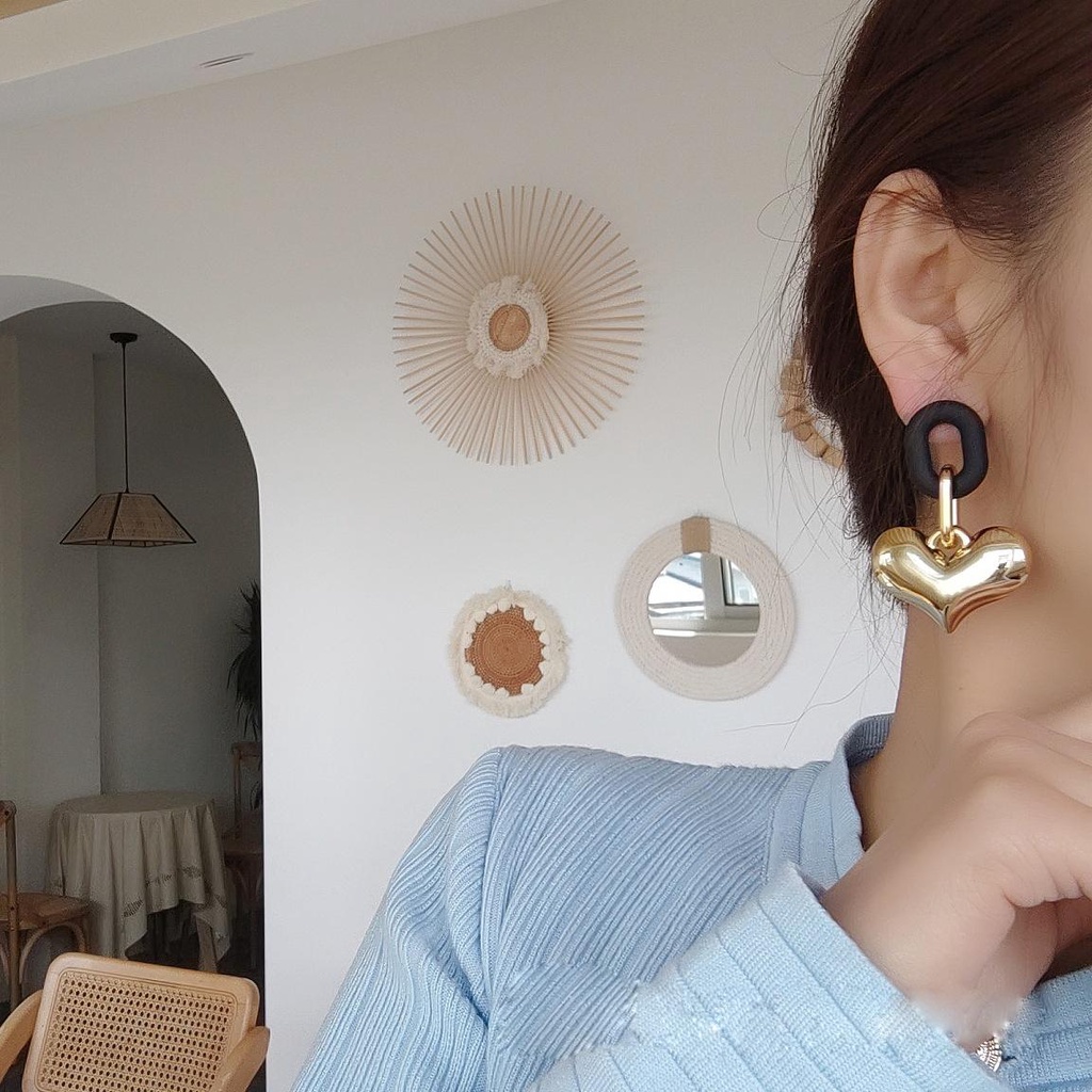 Lily Drop Earrings Pesta Untuk Wanita Perhiasan Fashion Korea Manis