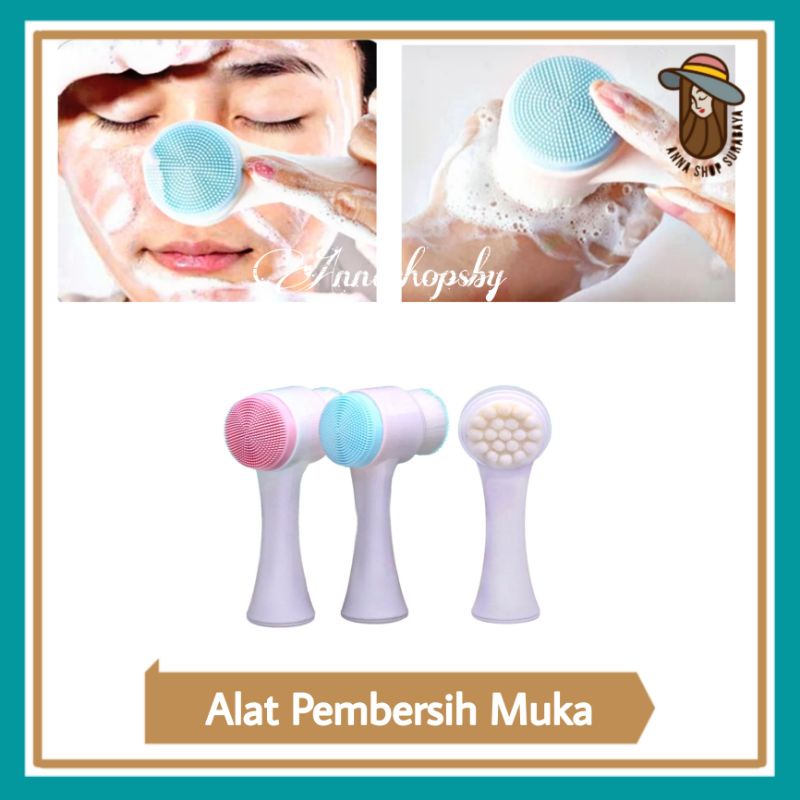 Alat Pembersih Wajah  | Silicon Brush Facial 3D