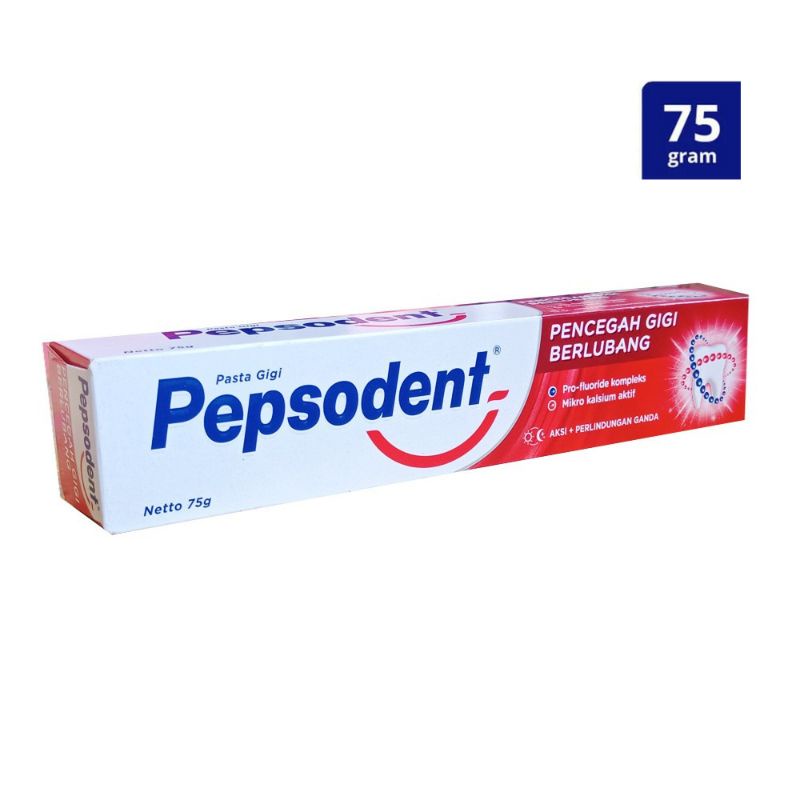 PEPSODENT Pasta Gigi 75gr Pencegah Gigi Berlubang