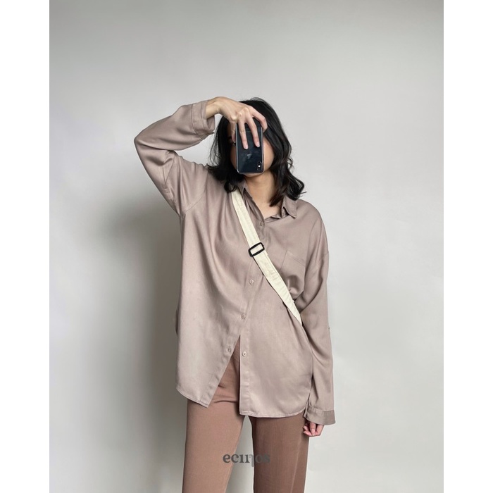 SYF ECINOS: NANA shirt - Khaki KODE 14622