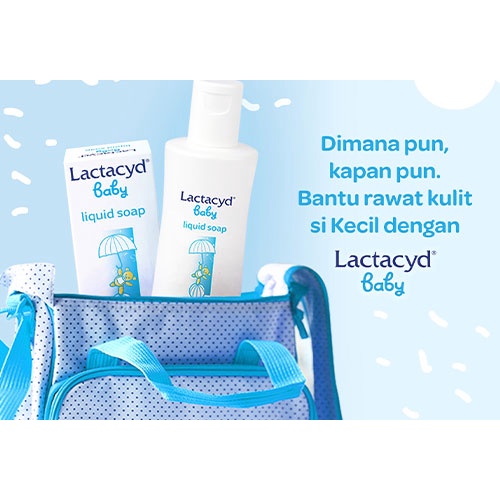 LACTACYD LIQUID BABY 150ML / Sabun Cair Bayi/ Antiseptik