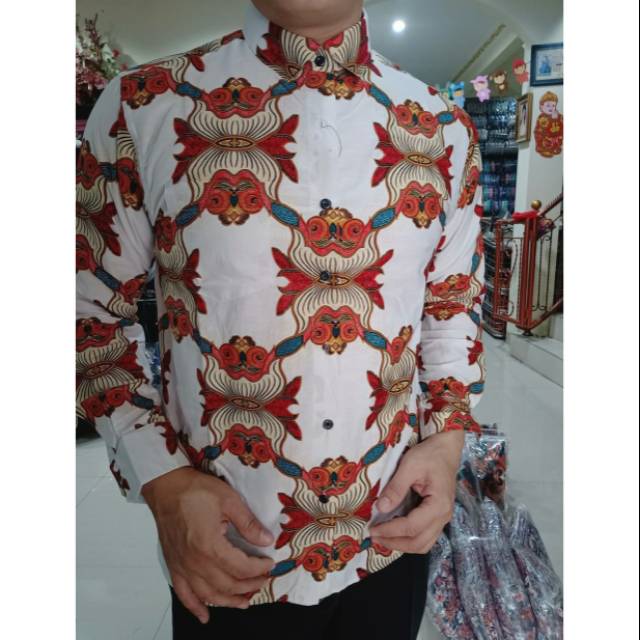 VRL 13 kemeja batik slimfit panjang